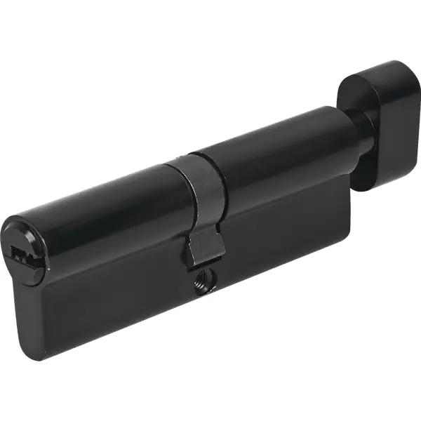 Цилиндр для замка с ключом 45х45 мм цвет черный