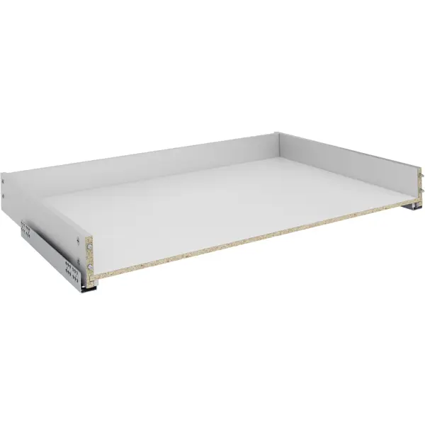 Выдвижной ящик для шкафа с мягким закрыванием 75.2x51.1x8.1 см ЛДСП цвет серый