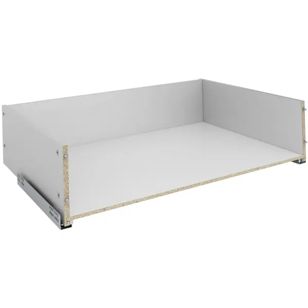 Выдвижной ящик для шкафа с мягким закрыванием 75.2x51.1x17.7 см ЛДСП цвет серый