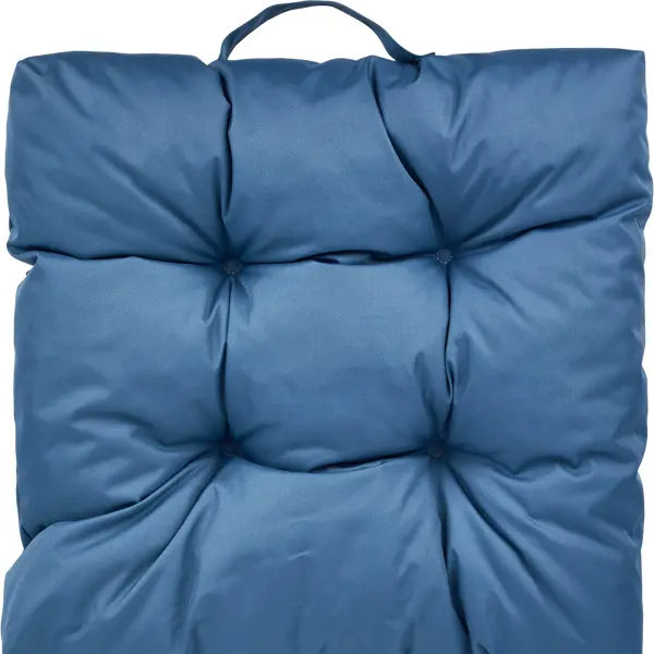 Сидушка для пикника Linen Way 50x50 см цвет серо-синий