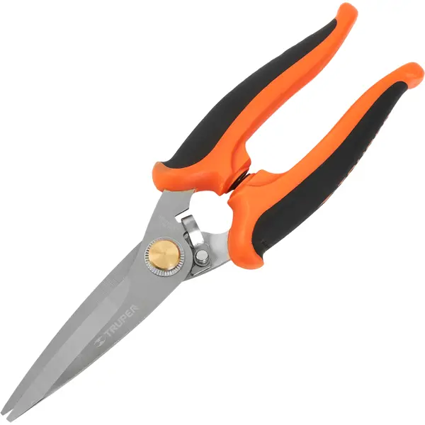Ножницы для изгороди садовые Truper 18493 сталь 20 см оранжевый
