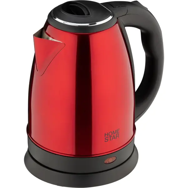 Электрический чайник Homestar HS-1010 1.8 л нержавеющая сталь цвет красный
