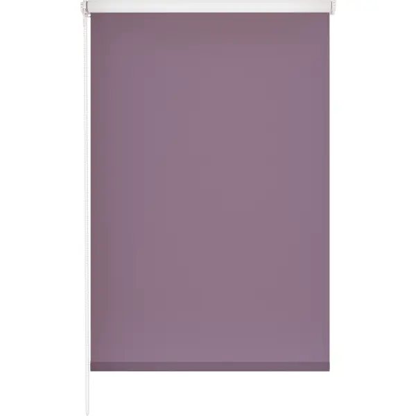 Штора рулонная блэкаут Midnight 50x175 см фиолетовая
