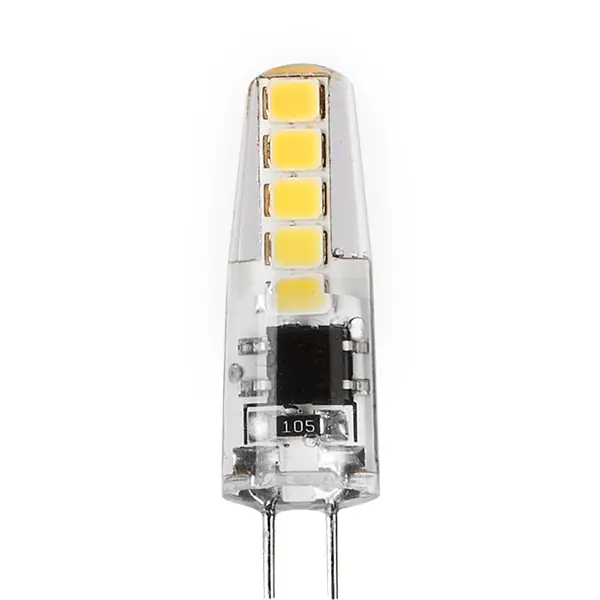 Лампа светодиодная Elektrostandard G4 220 В 3 Вт капсула прозрачная 270 лм нейтральный белый свет