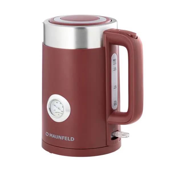 Электрический чайник Maunfeld MFK-631CH 1.7 л пластик цвет красный