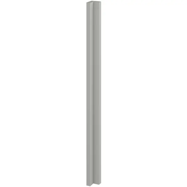 Угловой элемент Нарбус 4x4x67.3 см ДСП цвет серый