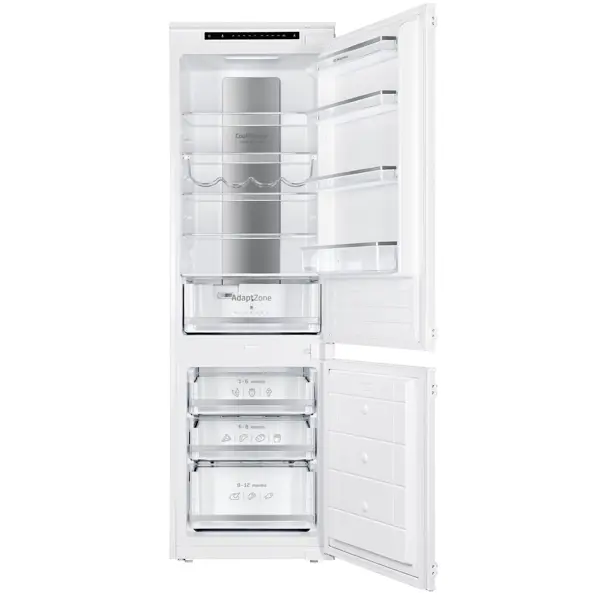 Холодильник двухкамерный Hansa BK2676.2NFZC 193x54x55 см 1 компрессор цвет белый
