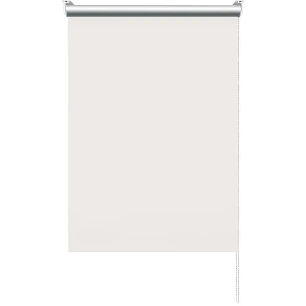 Штора рулонная блэкаут Эскар 55x160 см белая White
