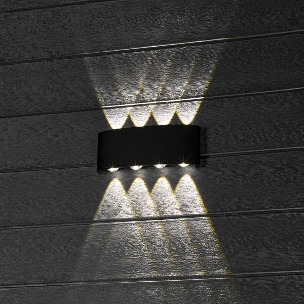 Светильник настенный светодиодный уличный Duwi «Nuovo» 24775 7 IP54 цвет черный
