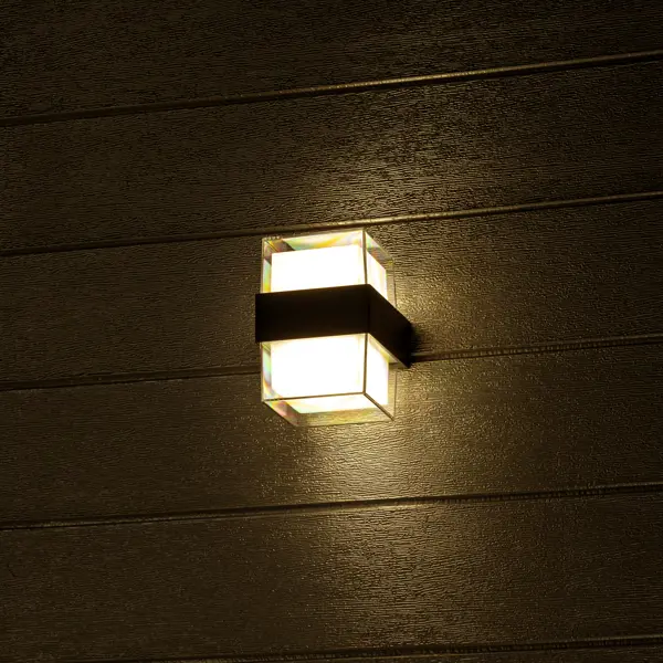 Светильник настенный светодиодный уличный Duwi «Nuovo» 24780 1 IP54 цвет черный