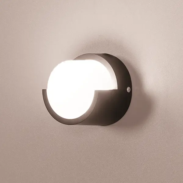 Светильник настенный светодиодный уличный Duwi «Nuovo» 24785 6 IP54 цвет черный