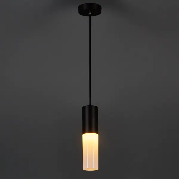 Светильник уличный подвесной Elektrostandart Techno 1xE14 40 Вт цвет черный