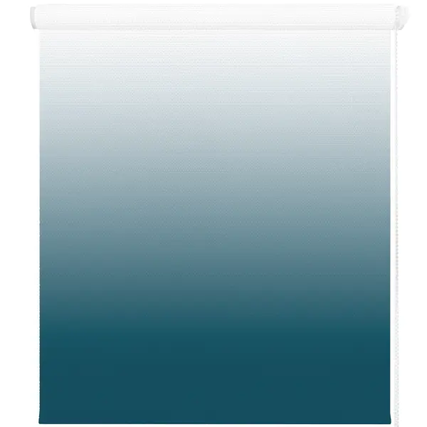 Штора рулонная Градиент 50х170 см сине-белая
