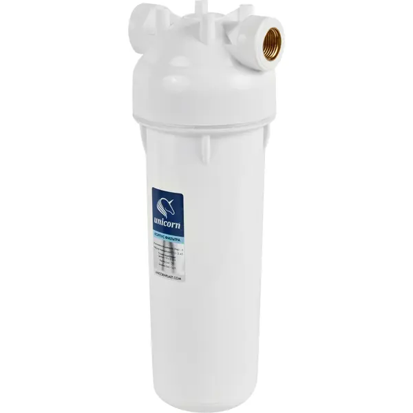 Магистральный фильтр для холодного водоснабжения (ХВС) Unicorn KSBPN 12 LM SL10 1/2" пластик