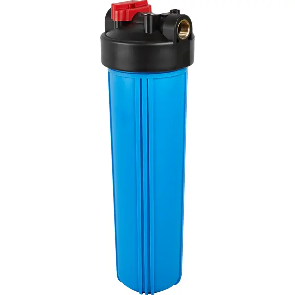 Магистральный фильтр для холодного водоснабжения (ХВС) Unicorn FHBB 20 LM ВВ20 1" пластик