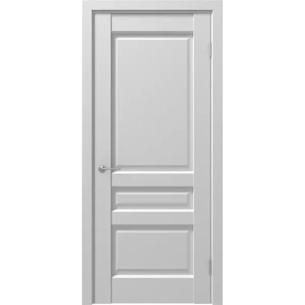 Дверь межкомнатная глухая с замком и петлями в комплекте Artens Магнолия 60x200 см ПВХ цвет белый