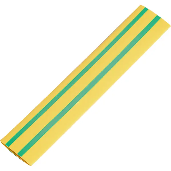 Термоусадочная трубка Skybeam 12:6 3 мм 0.1 м цвет желто-зеленый 20 шт.