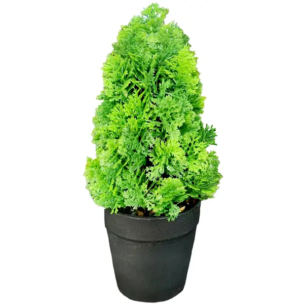 Искусственное растение Краспендия Туя ?10 см пвх зеленый