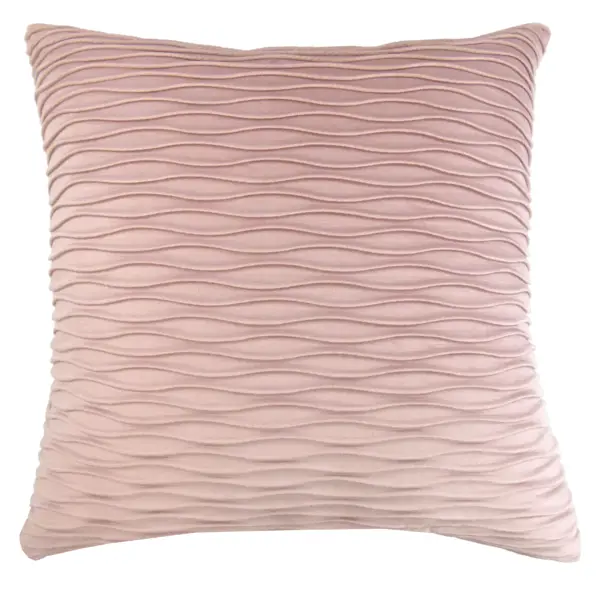 Подушка Барокко 45x45 см цвет светло-розовый