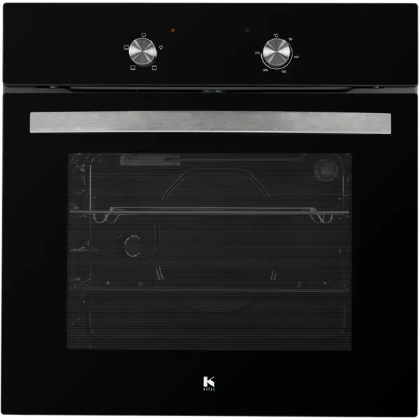 Духовой шкаф электрический Kitll KOB 6001 BLACK 59.5x59.5x53 см цвет чёрный