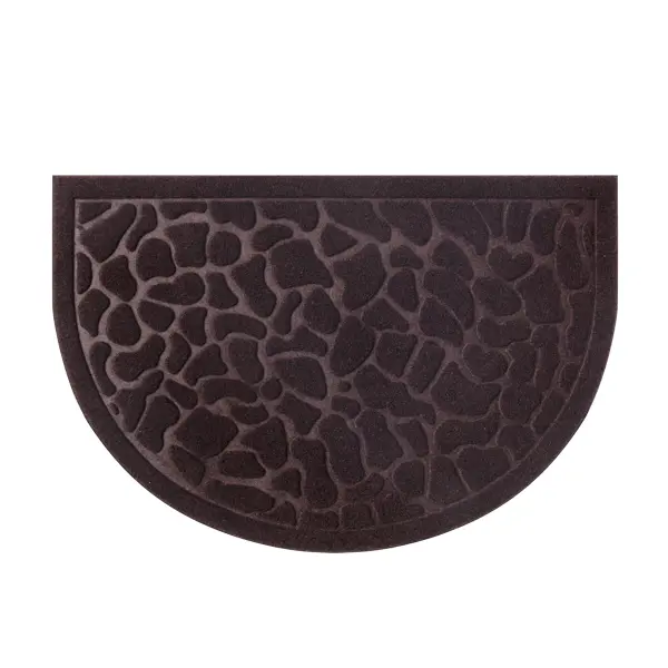 Коврик Inspire HR Lenzo 40x60 см резина цвет темно-коричневый