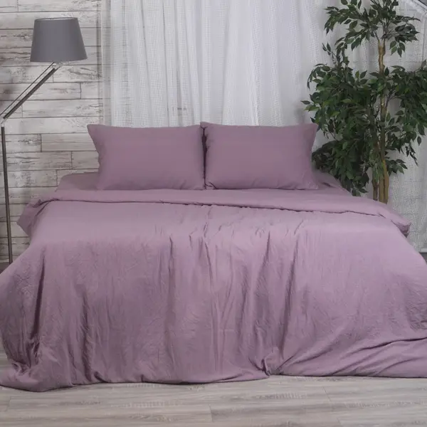 Комплект постельного белья Capriccio Berry двуспальный полисатин фиолетовый