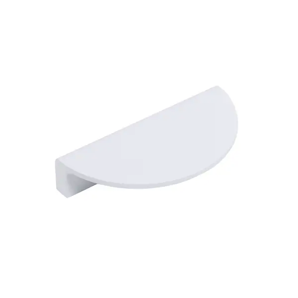 Ручка-полукруг мебельная AKS Лион 95 мм цвет белый