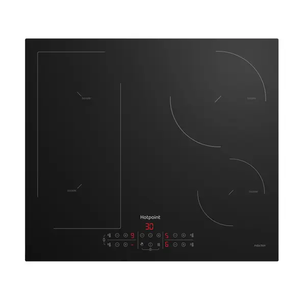 Индукционная варочная панель Hotpoint HB 1560B NE 59 см 4 конфорки цвет черный