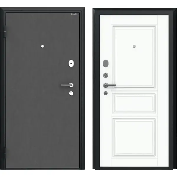 Дверь входная металлическая Премиум New 88x205 см левая малибу классик