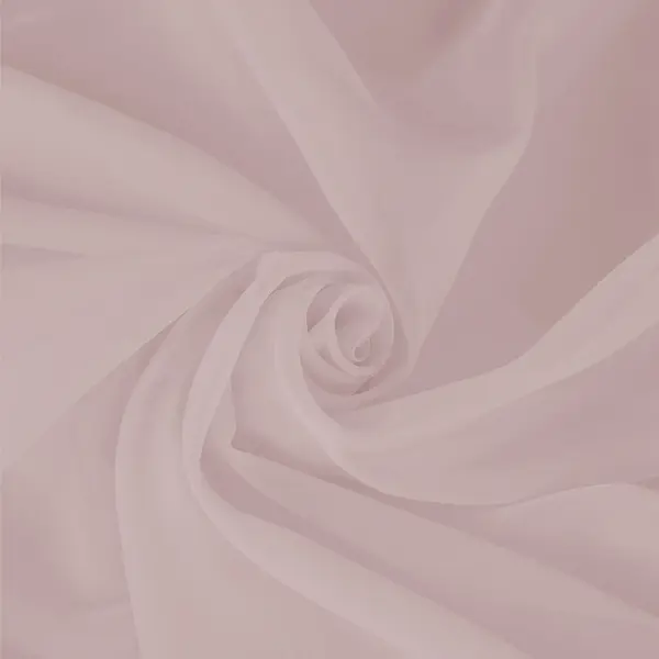 Тюль 1 м/п вуаль 295 см цвет розовый
