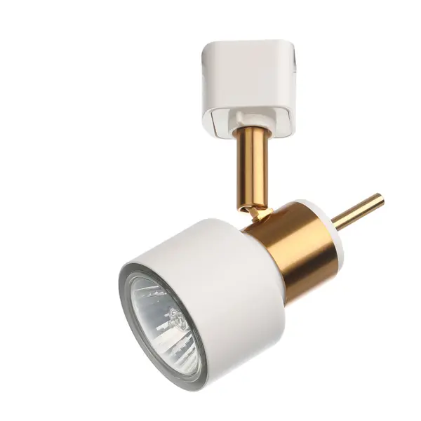 Трековый светильник Arte Lamp Almach со сменной лампой GU10 50 Вт, 2 м?, цвет белый