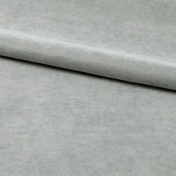 Ткань 1 м/п Однотонный велюр 300 см цвет светло-серый