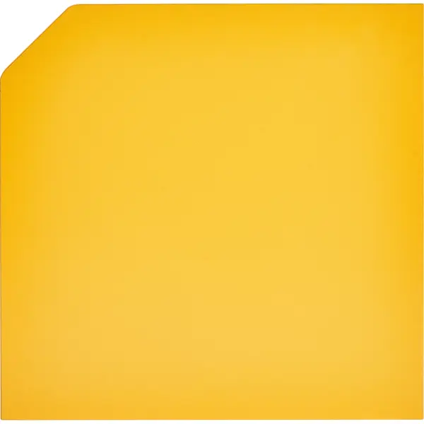 Фасад Spaceo Kub 32.2x32.2x1.6 см МДФ цвет желтый