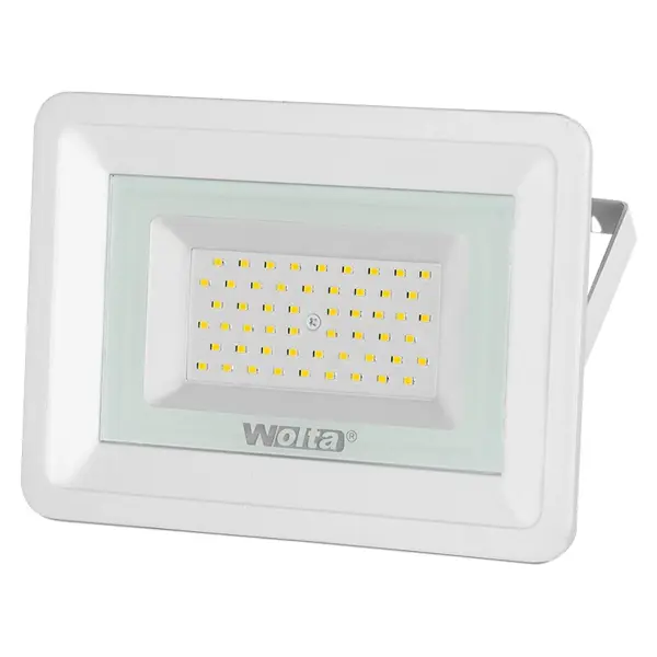 Прожектор светодиодный уличный SMD Wolta WFL-50W/08W 50 Вт 5700 К нейтральный белый свет