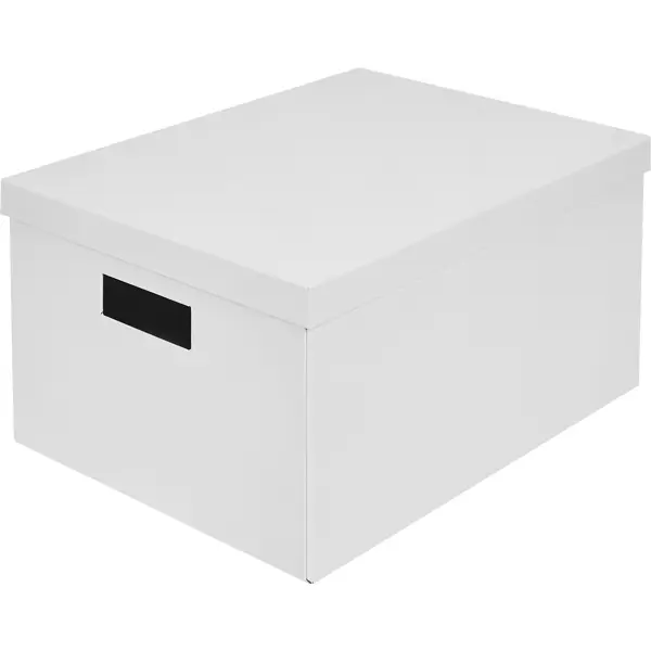Коробка складная для хранения 27x35x20 см картон белый