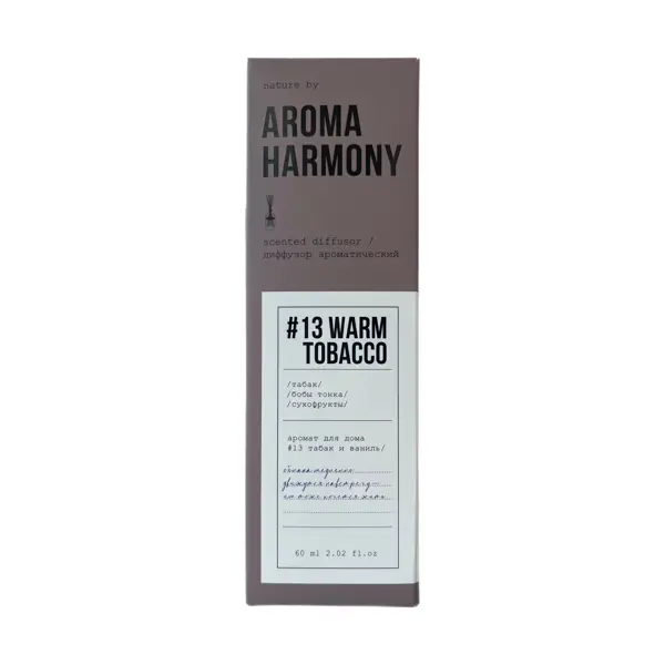 Ароматический диффузор Aroma Harmony Теплый табак 60 мл