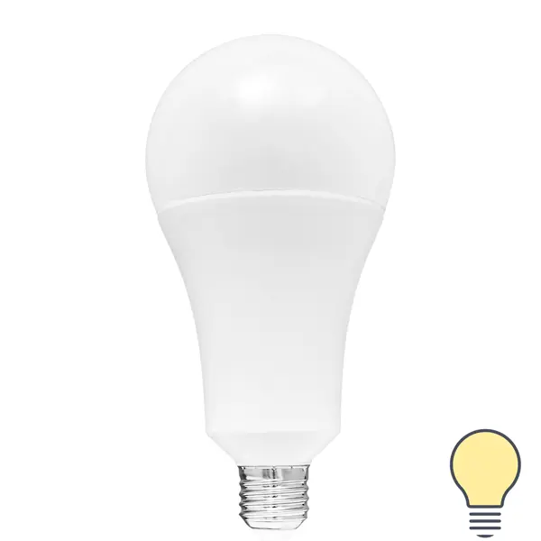Лампа светодиодная Volpe E27 220-240 В 35 Вт груша матовая 4000 лм, теплый белый свет