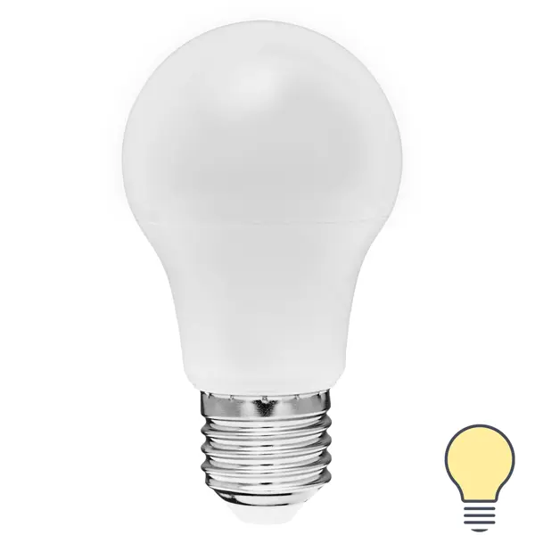 Лампа светодиодная Volpe E27 220-240 В 12 Вт груша матовая 1000 лм, теплый белый свет
