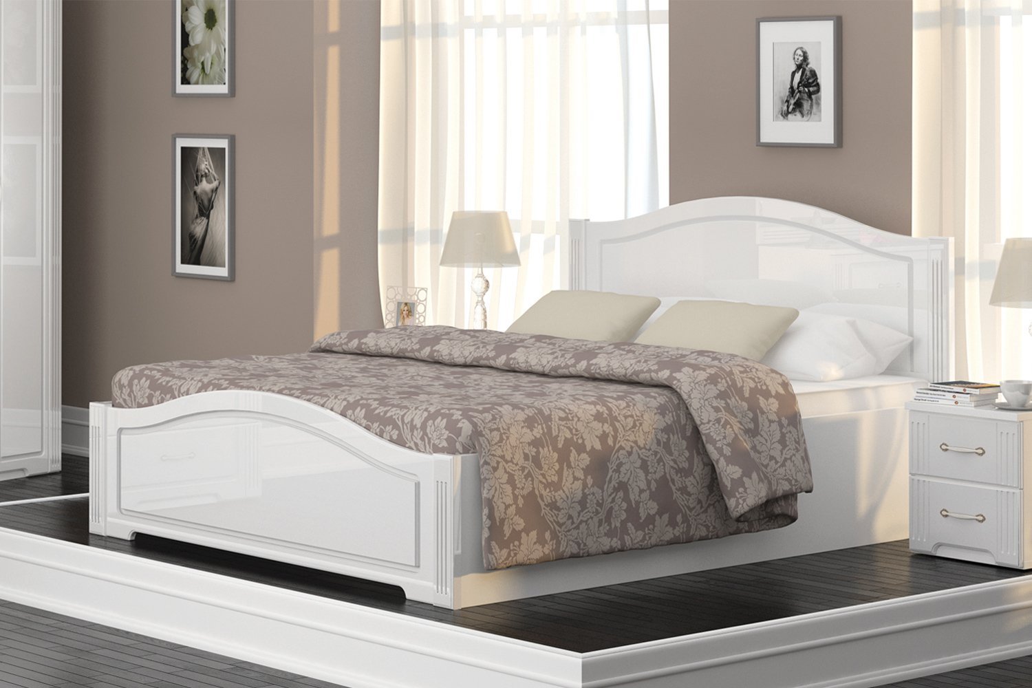 Кровать без подъёмного механизма Hoff Виктория 80294730