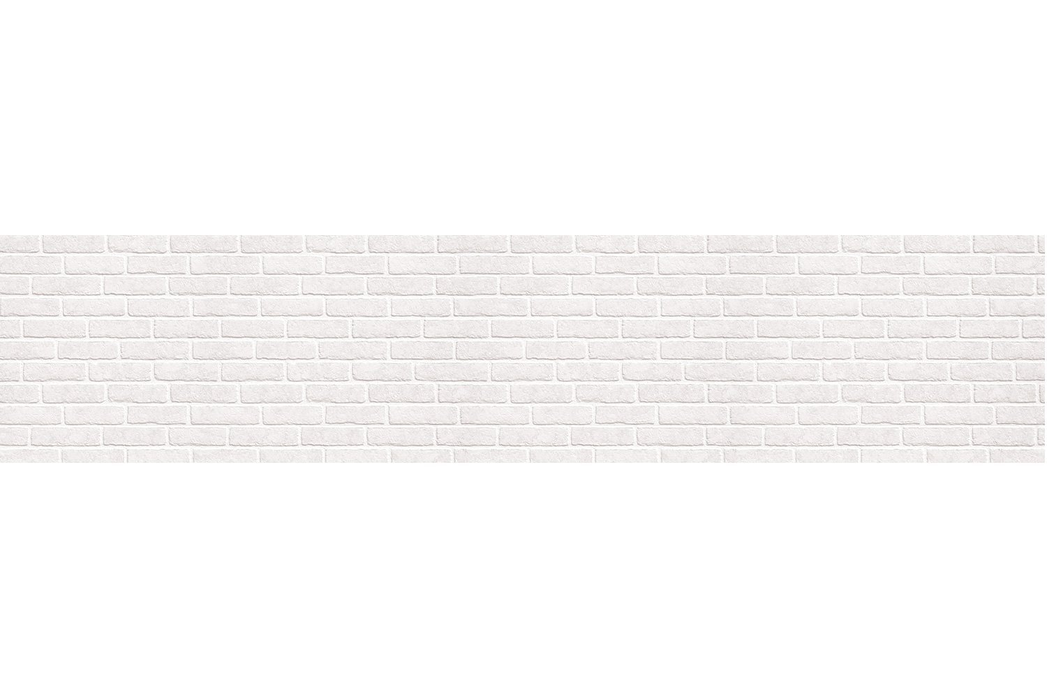 Стеновая панель 28 м белый кирпич Hoff 80317107