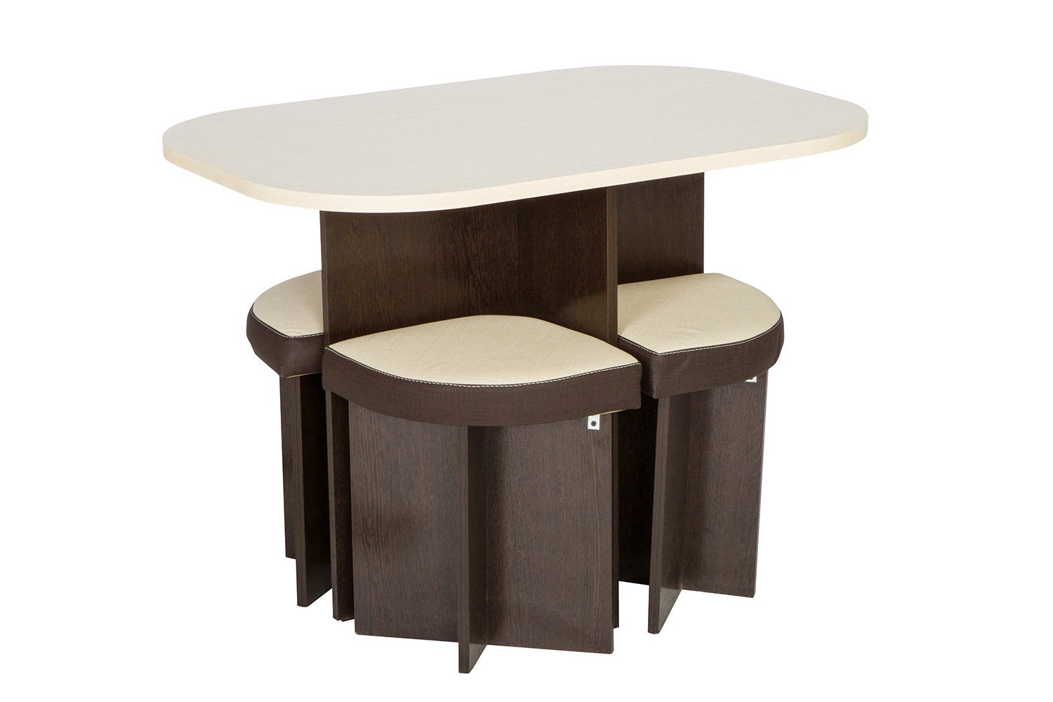Комплект стол + 4 табурета Hoff Олимп 80258833