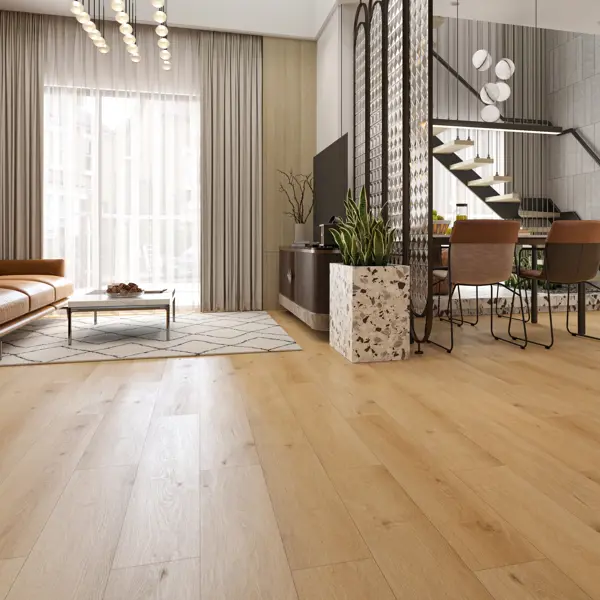 SPC плитка Kreaforta Дуб Ингра класс 34 толщина 4 мм 2 м²