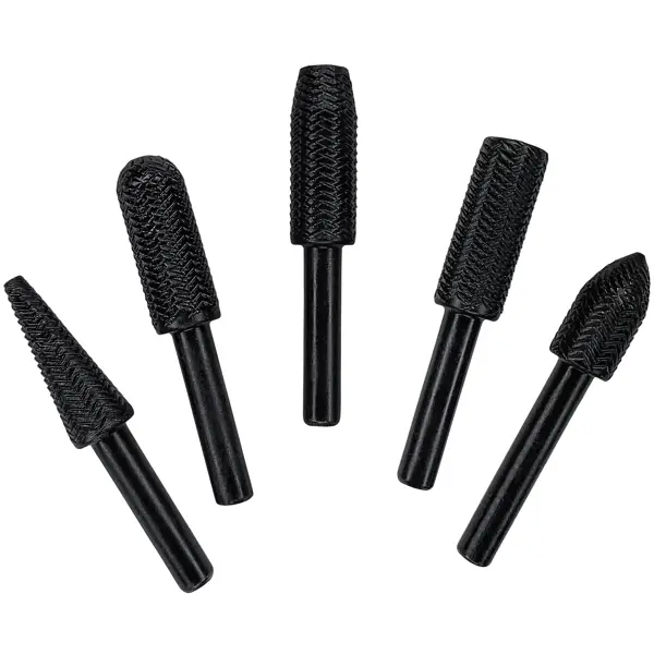 Набор борфрез по металлу Vertextools 0987-63-58, 5 шт.