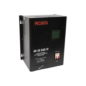 Стабилизатор напряжения Ресанта АСН Lux Black VI7 10 кВт