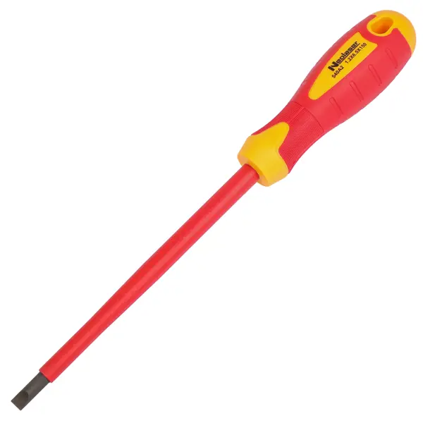 Отвертка прямая диэлектрическая Neolaser NLH2307 SL6.5x150 мм